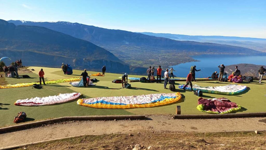 Décolage la Forclaz